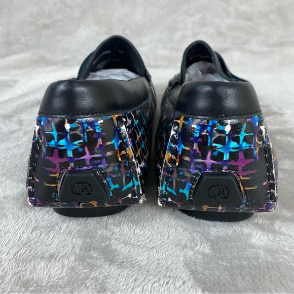 Robert Graham Sunbury Mens Driving Loafer Size 12 Black Leather Slip On Shoe NEW - Picture 9 of 12